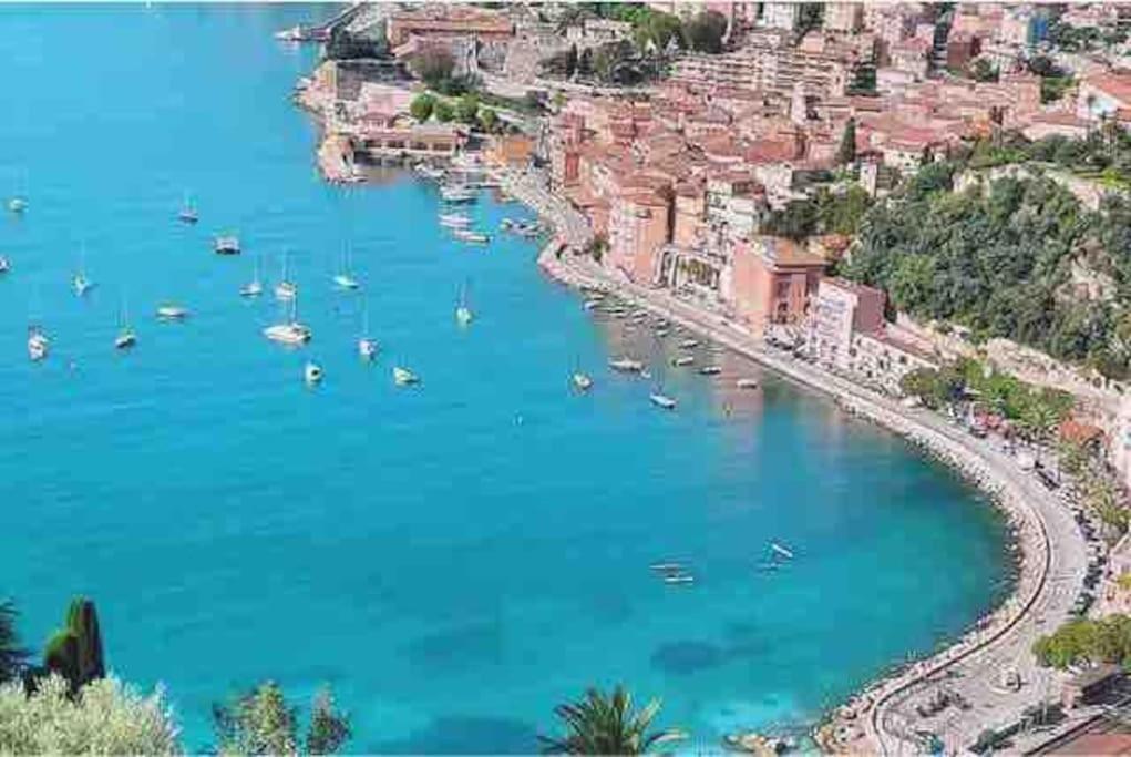 Petit Cocon Apartman Villefranche-sur-Mer Kültér fotó